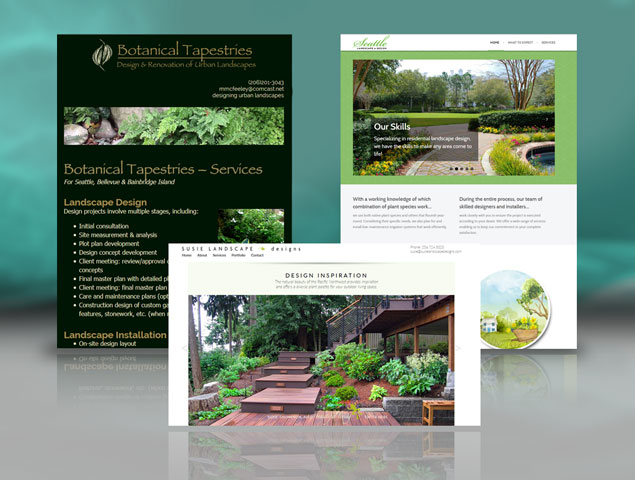 Landscape Designer Website Designer