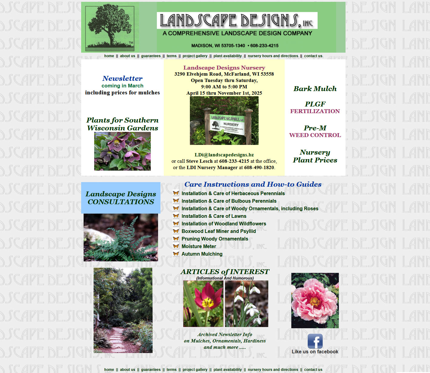 example of poorly designed website